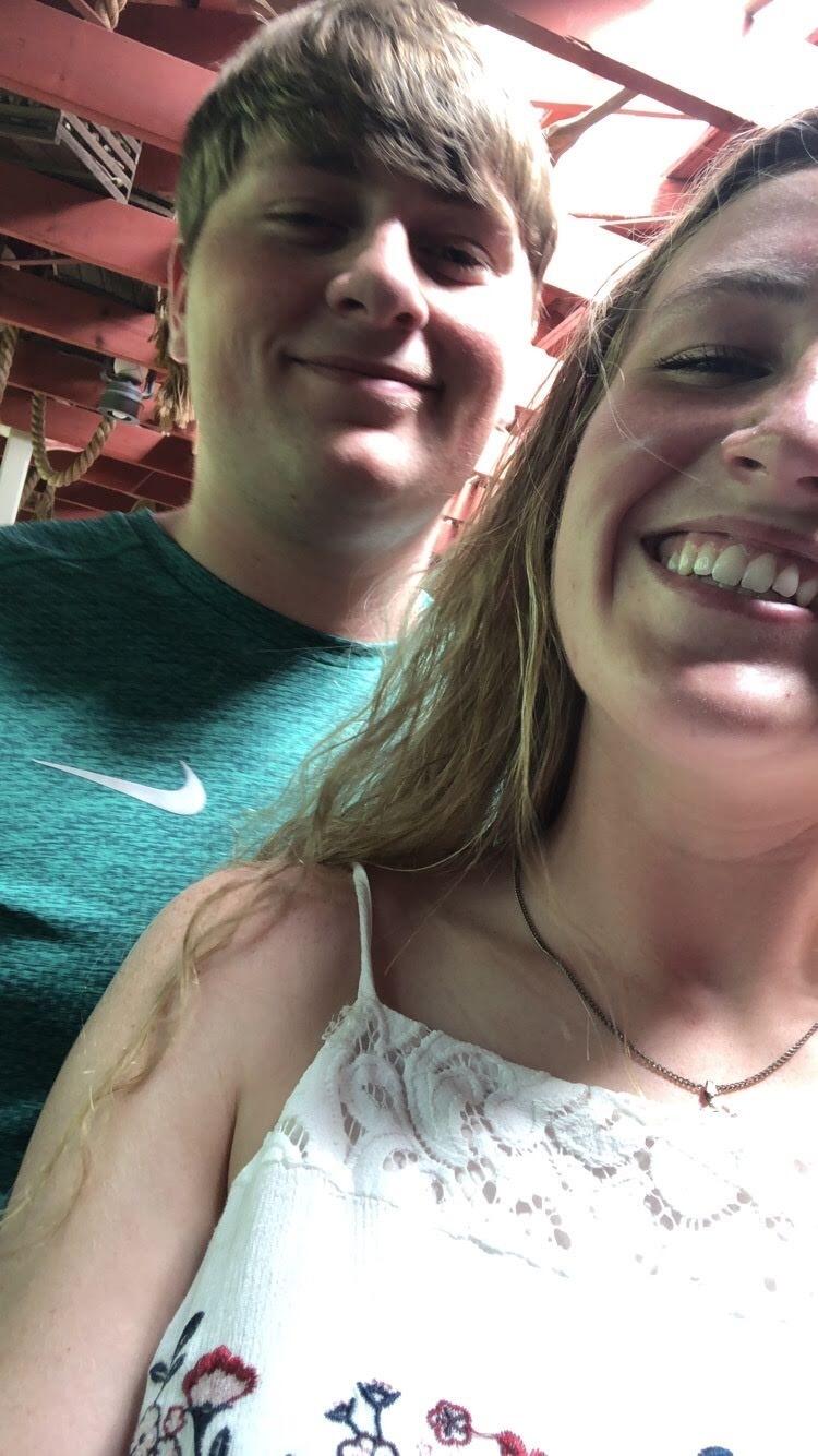 One of our first dates to Silver Dollar City 