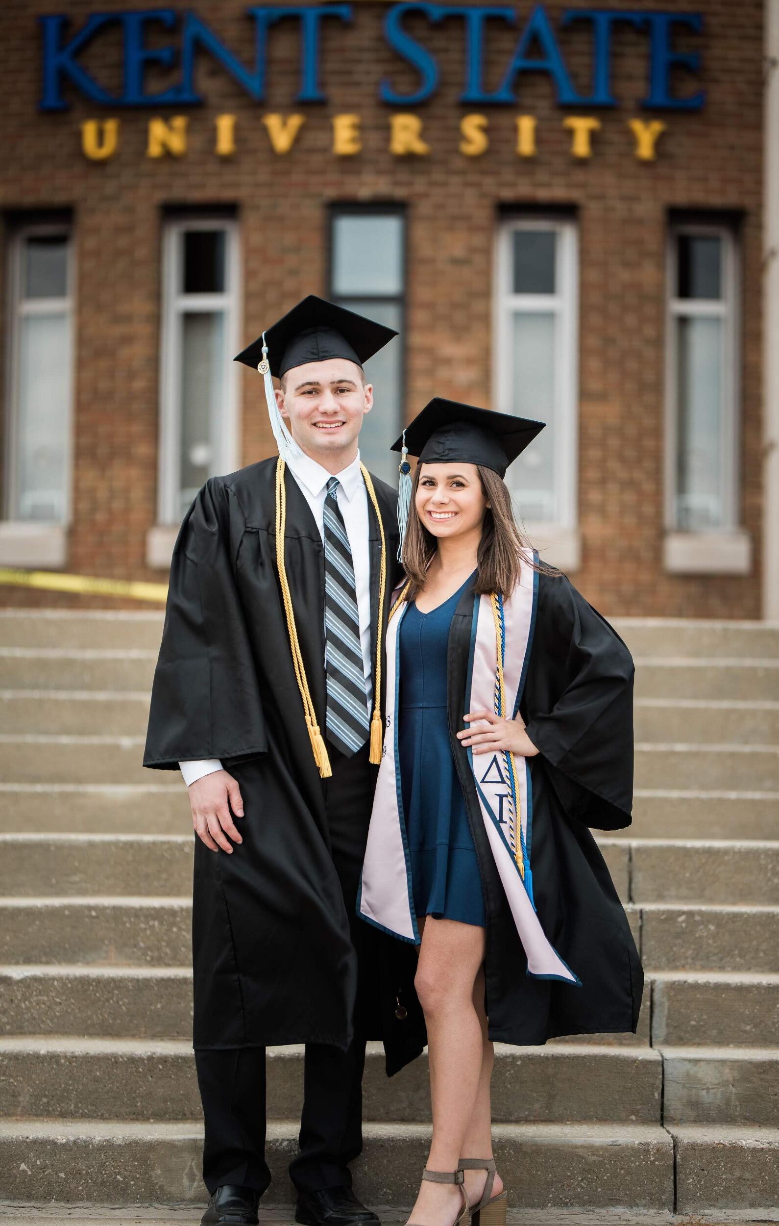 Kent State Graduation!
Joanna: Middle Childhood Education
Max: Exercise Science (Pre-Physical Therapy) 