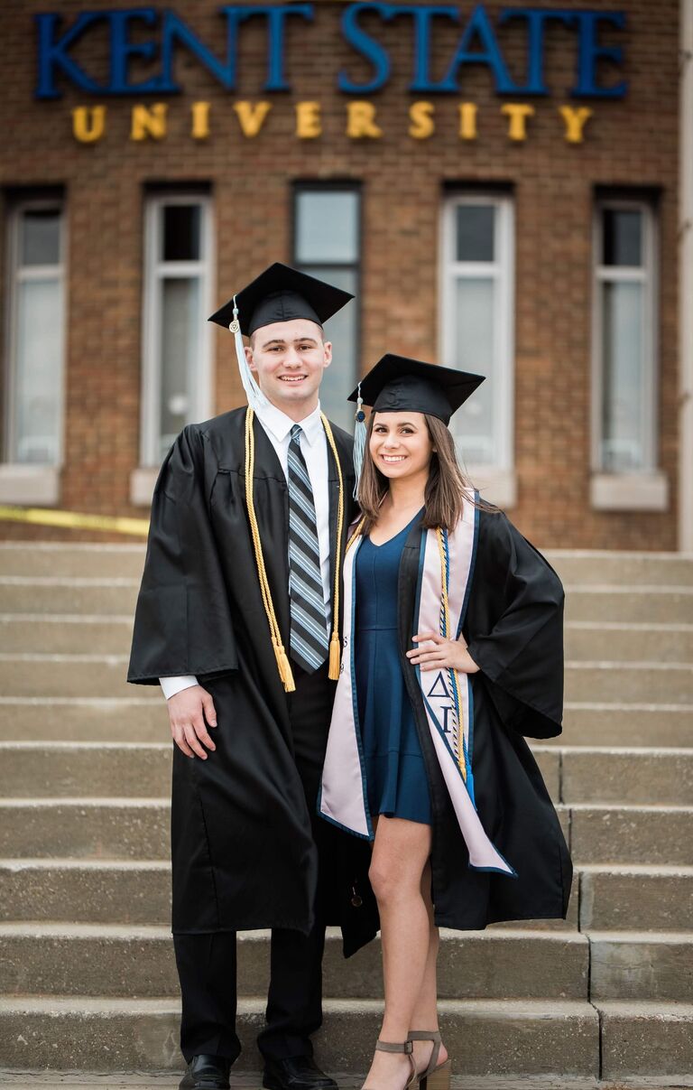Kent State Graduation!
Joanna: Middle Childhood Education
Max: Exercise Science (Pre-Physical Therapy) 
