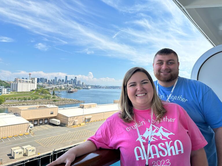 The start of our Alaskan Cruise! It was a trip of a lifetime and we can't wait to go back to see what else we can see. 