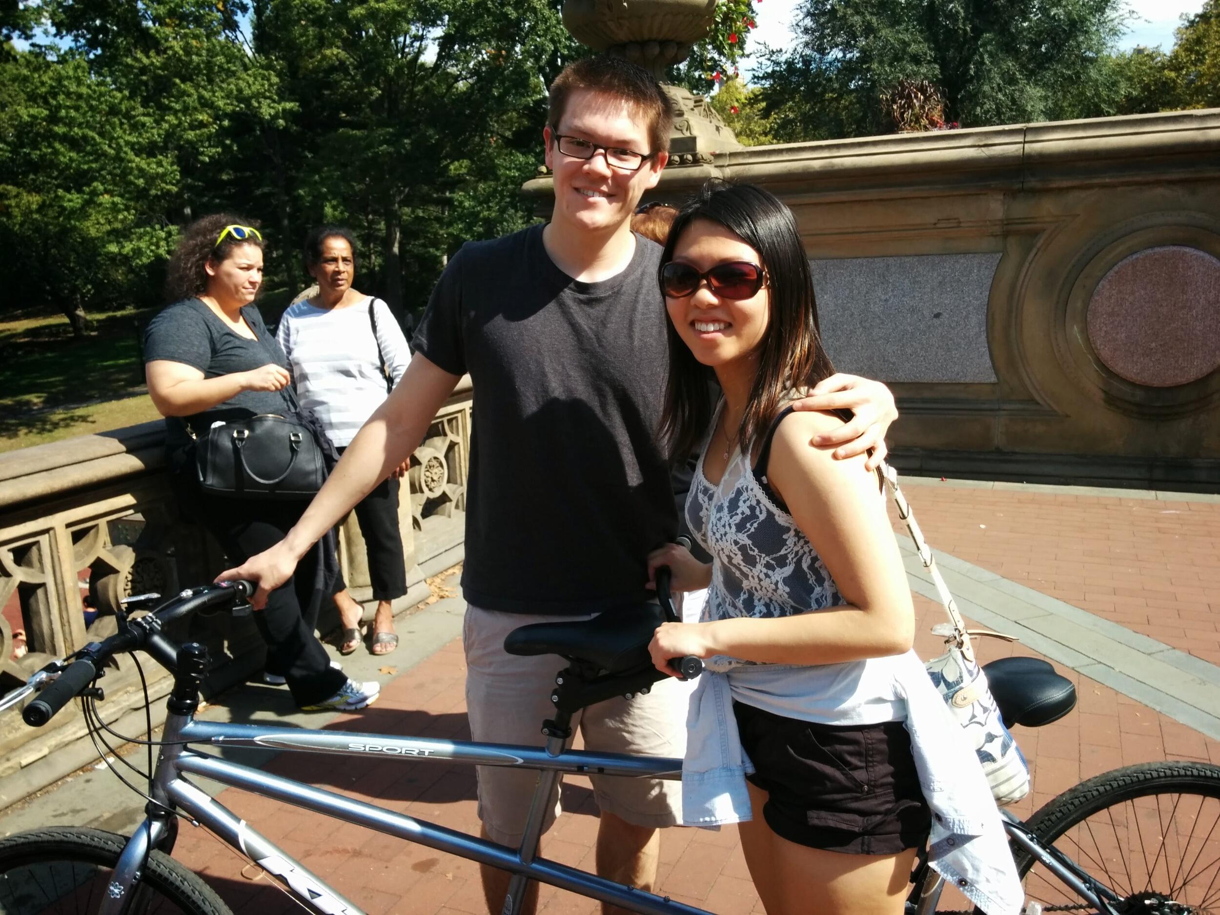 Christina and Taylor met in 2013 as UBC Chemistry students in the Science Co-op program. They got to know each other while studying together and applying for jobs. They both ended up being placed in Stamford CT for their first co-op position in 2014 (about an hour north of NYC by train). It should be noted that Christina got the original job posting, and Cytec liked both candidates so much they created a second position for Taylor.