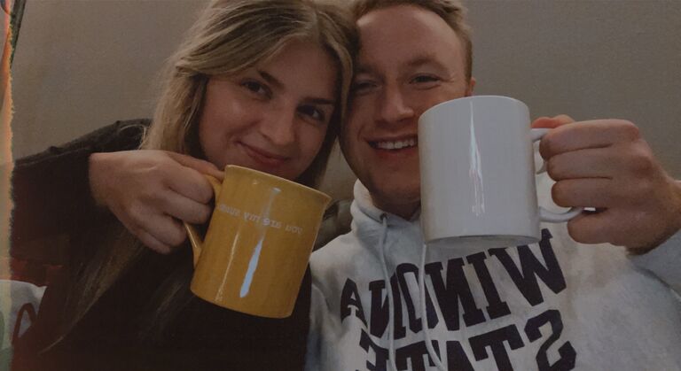 Taking things to the next level: a romantic dinner and an official ask from Kole to Olivia to be his girlfriend.