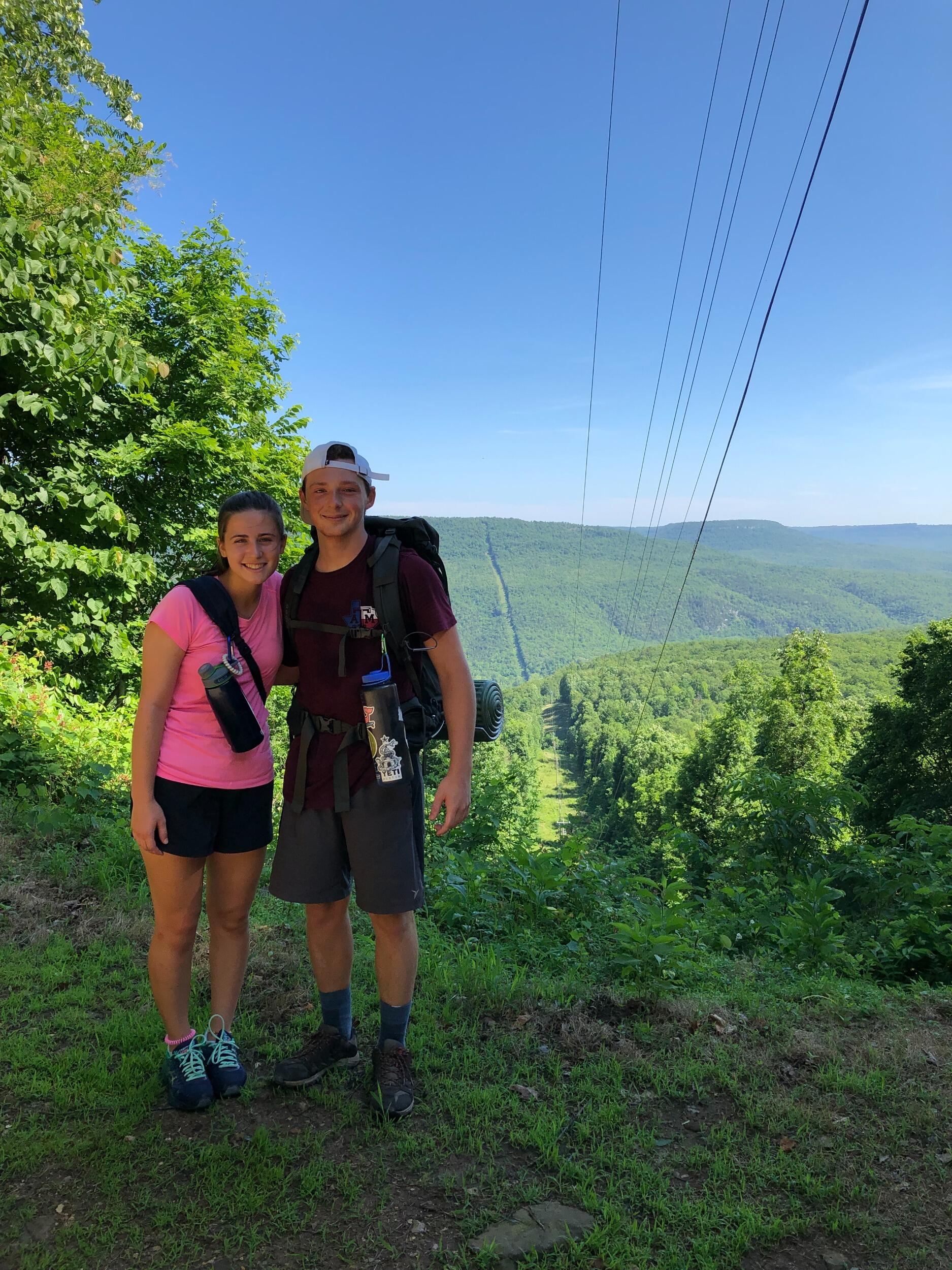 Blake and Natalie are both counselors on their school's Wilderness Trip. We are "just friends" in this picture. We had no idea where we'd be today!