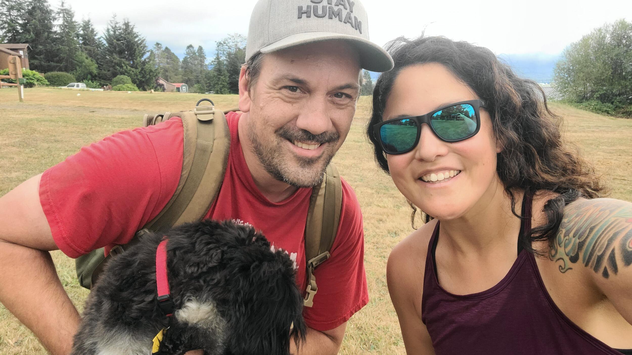 Martin and Ashley start taking Freddie to play disc golf, despite how uncooperative  he is when it's time to take a family selfie.