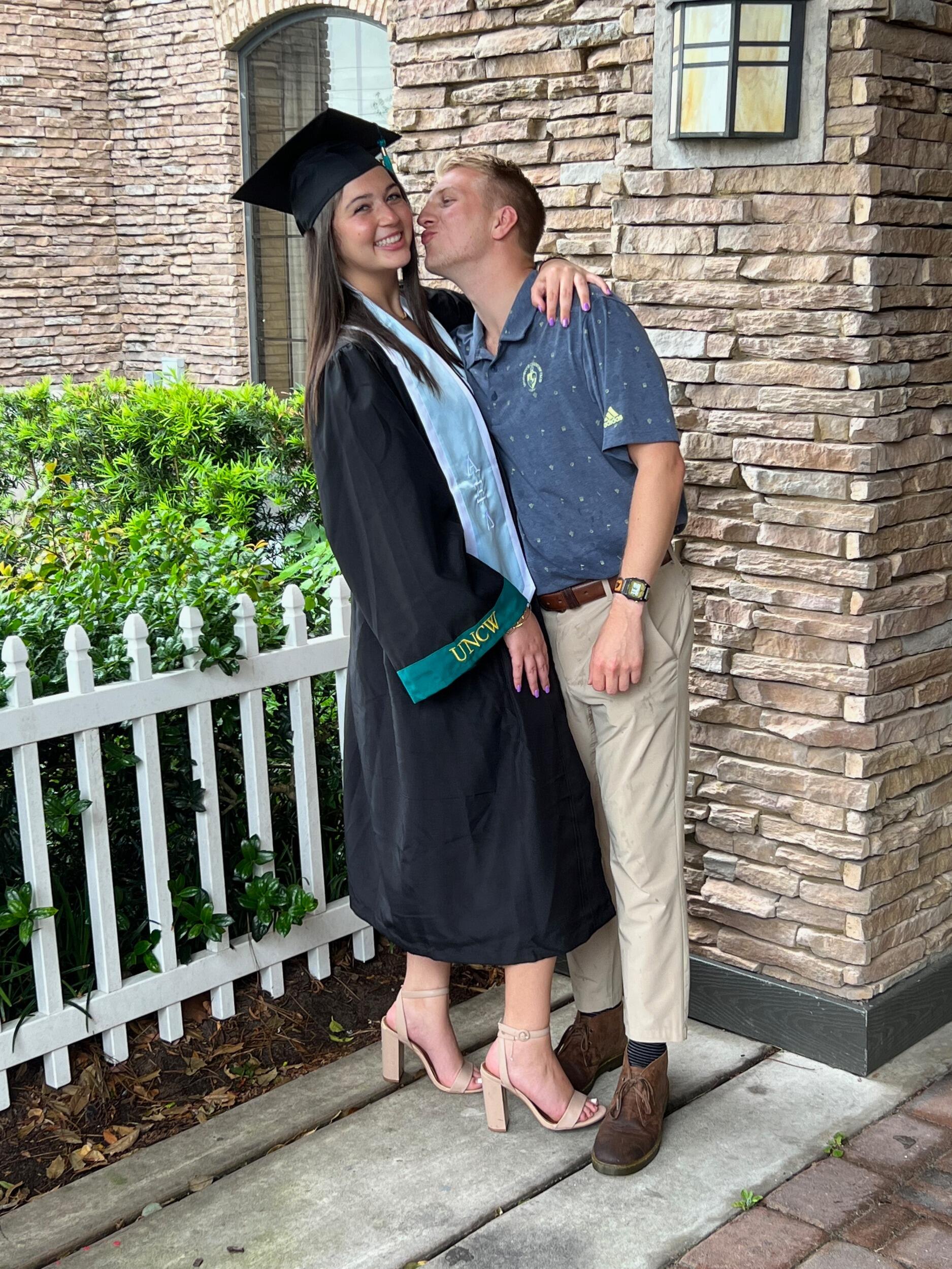 Sam graduates from UNCW