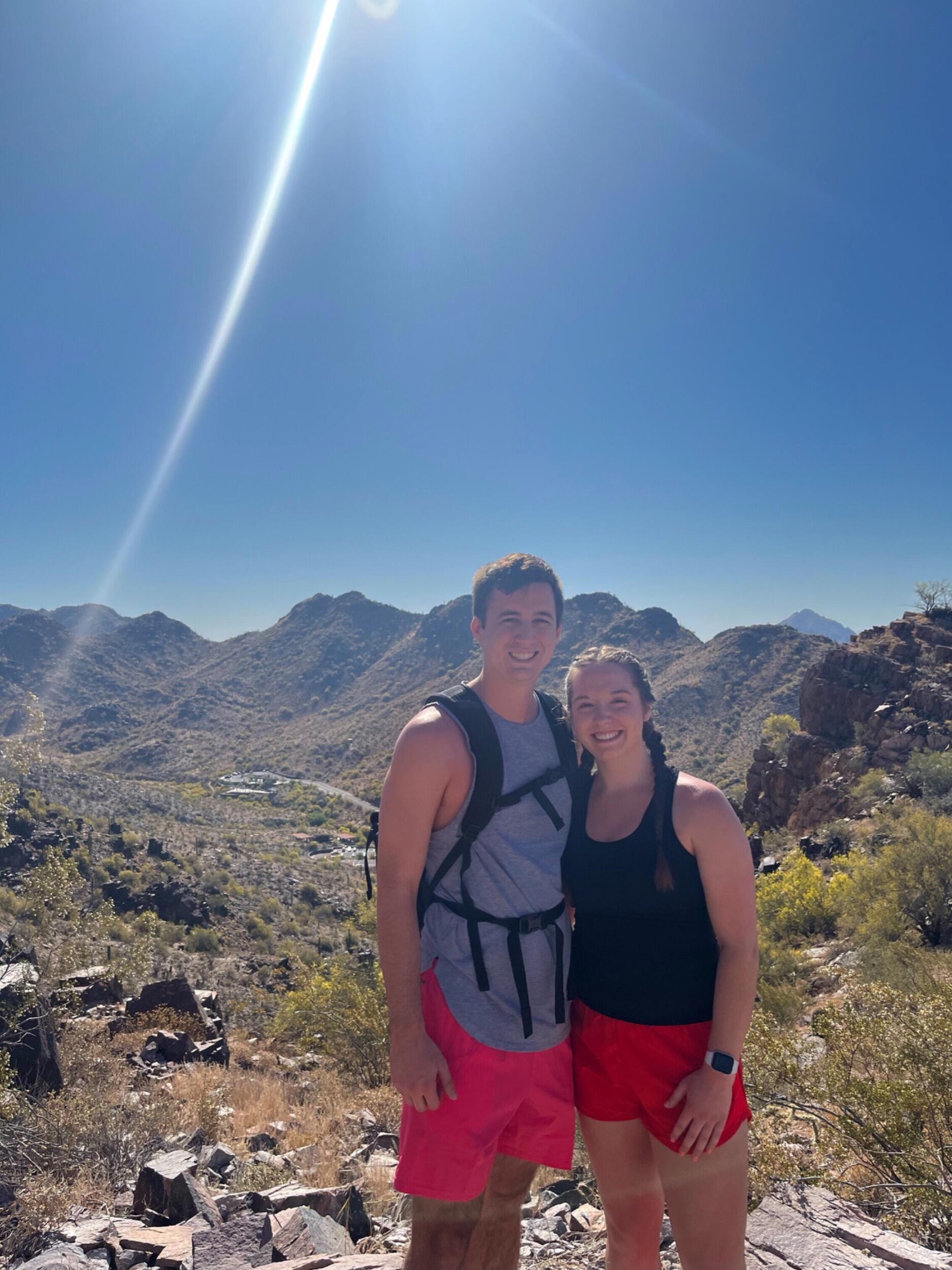 Went to Phoenix, Arizona for our first trip alone as a couple.