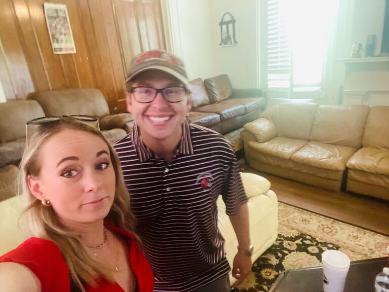 Back in the room where we first met in June 2016! | Athens, GA