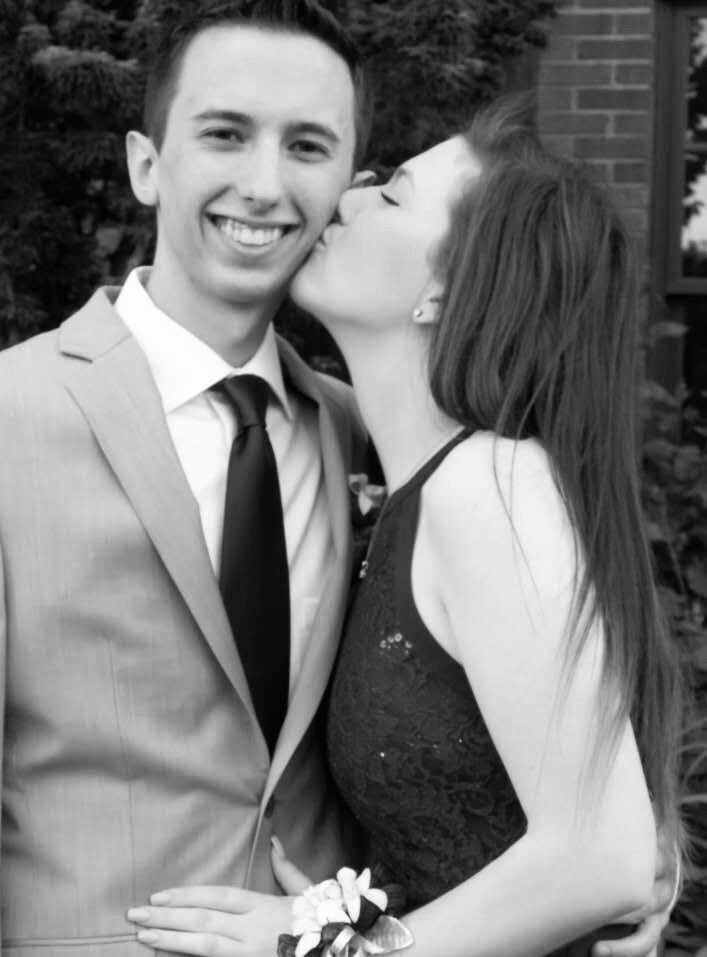 A picture from their prom!