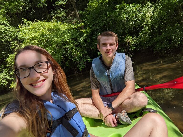 The day before we started dating. Bobby would drive 2 hours to visit Hailey. Hailey showed him all of her favorite places in her hometown. We spend the whole day together and we made it official at 12:16 a.m on June 16, 2021