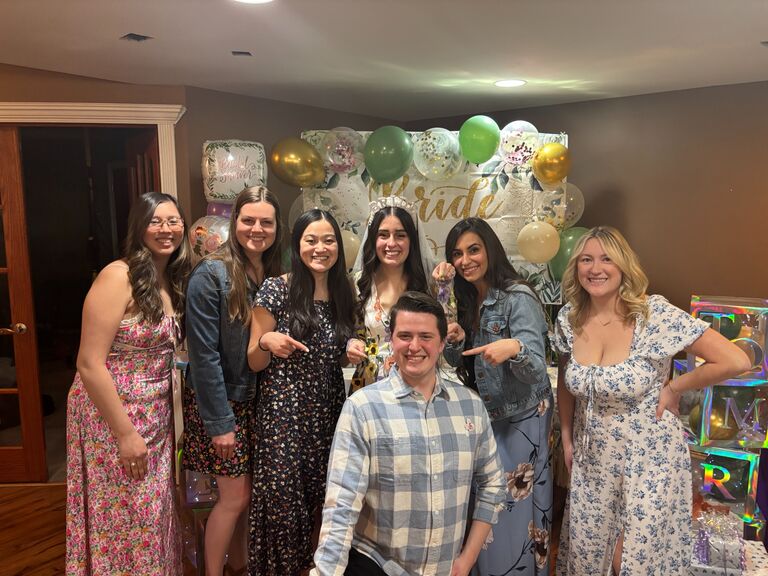 Our amazing bridesmaids! 