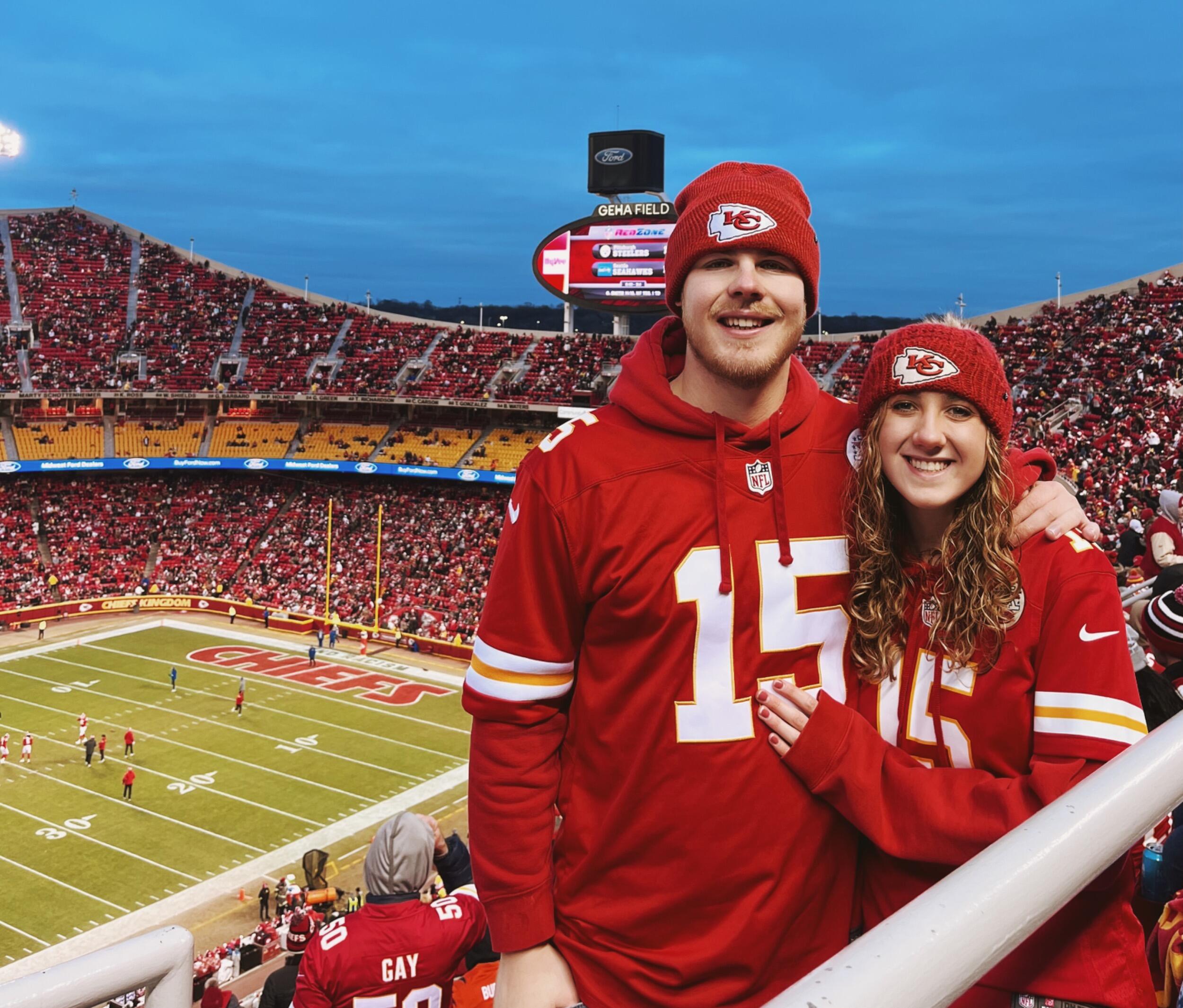 We kept our Chiefs game tradition and attended a very cold game in December of 2023. 