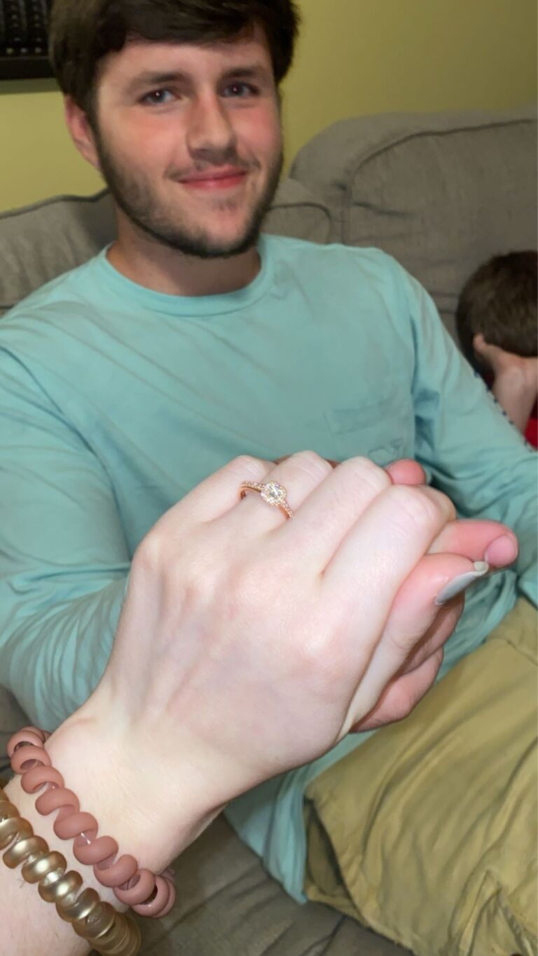 He surprised me with a Promise Ring 