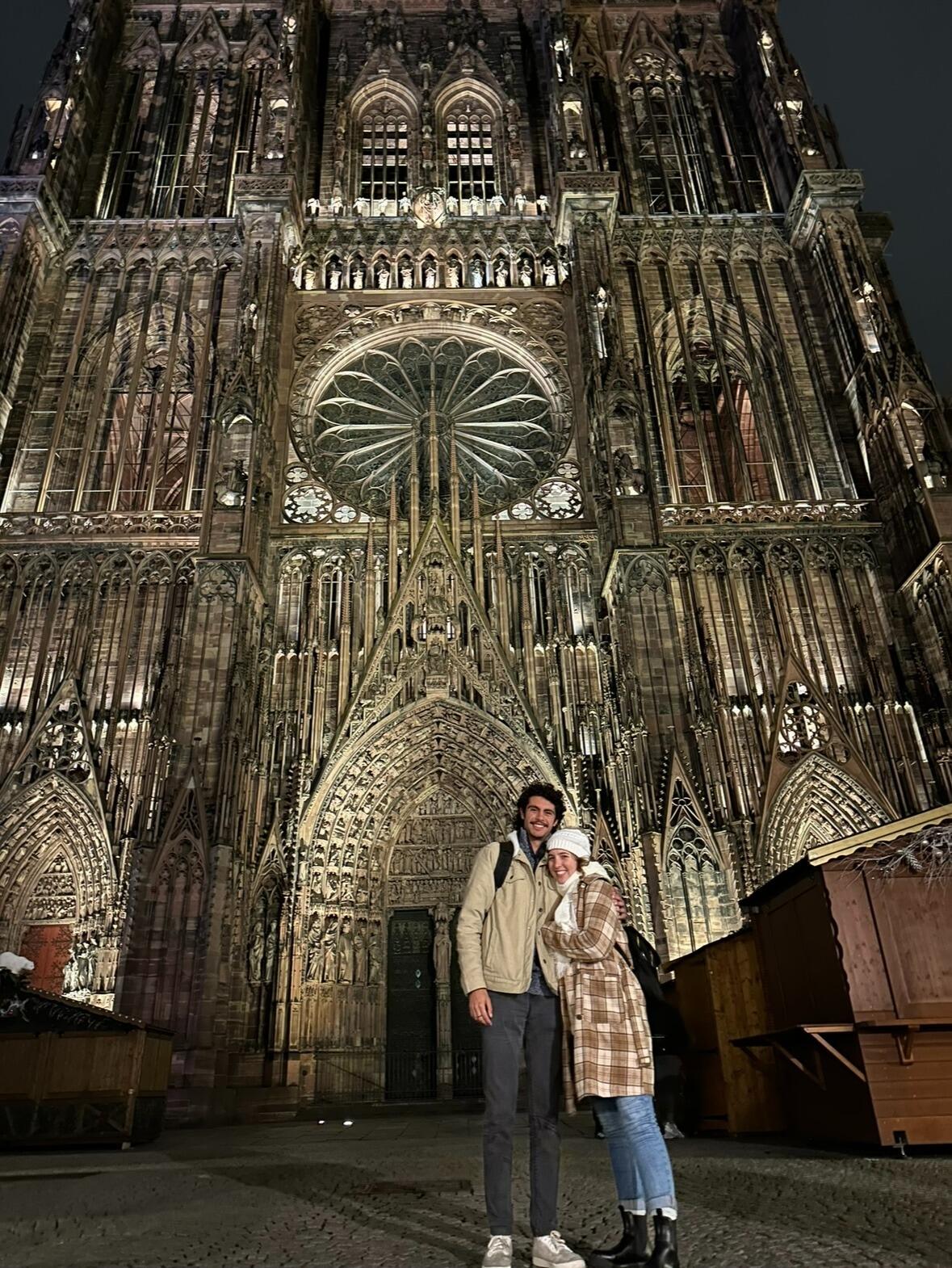 This is the Cathedral in Place Kleber! It is absolutely beautiful!