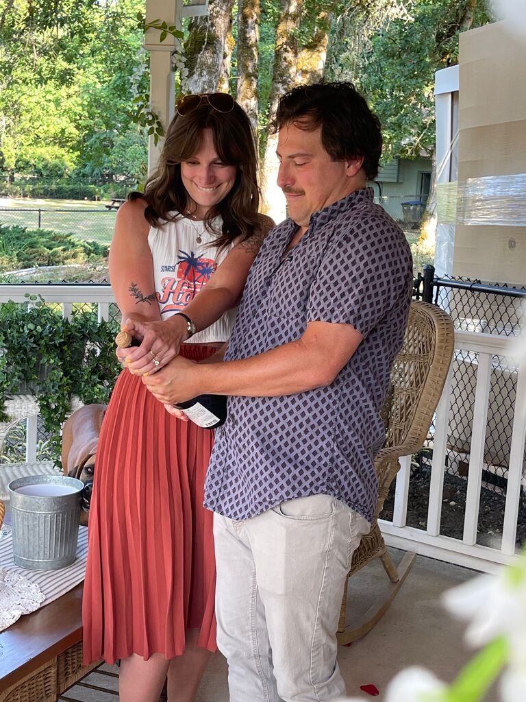 nick pops the question