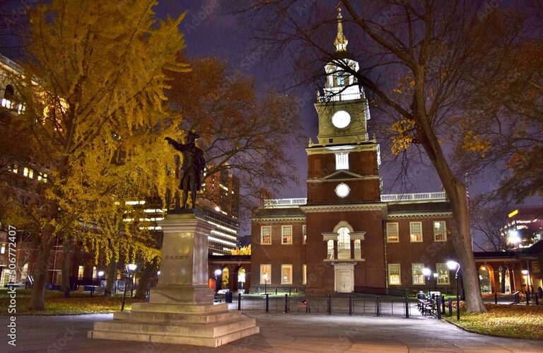 Nico asks Dani to be his girlfriend on a cool night in Philly in front of Independence Hall!