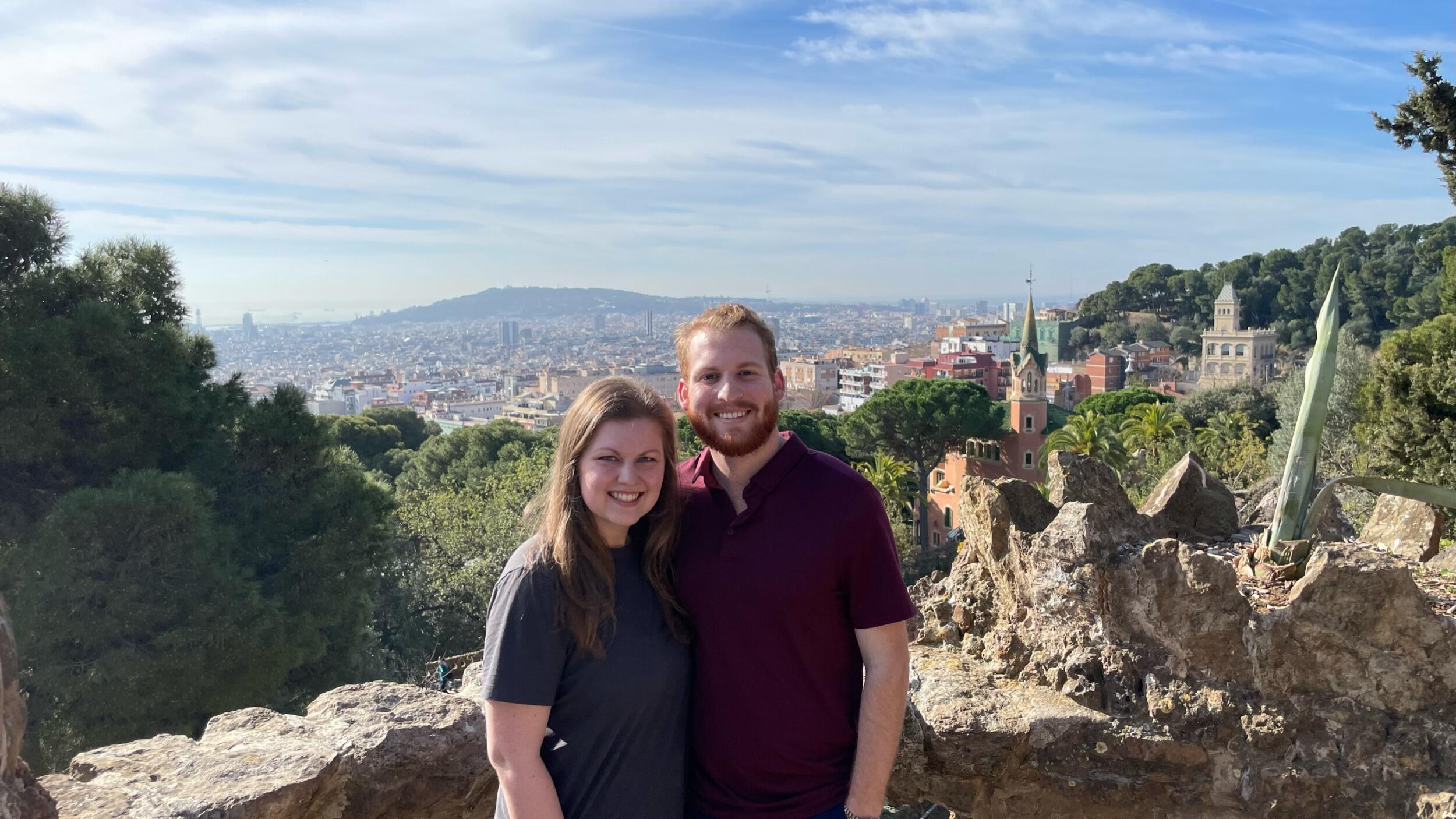Wyatt and Katherine spent spring break in Barcelona, Spain!
