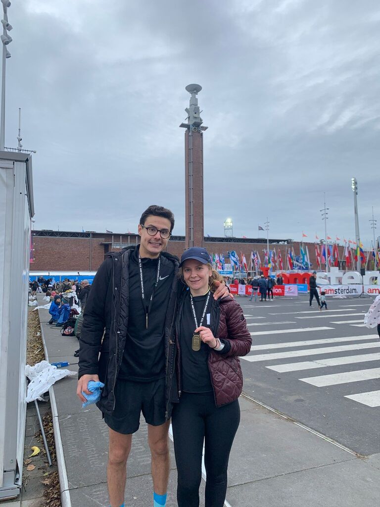 Ran our first half-marathon together :) //

Lefutottuk első közös félmaratonunkat :)