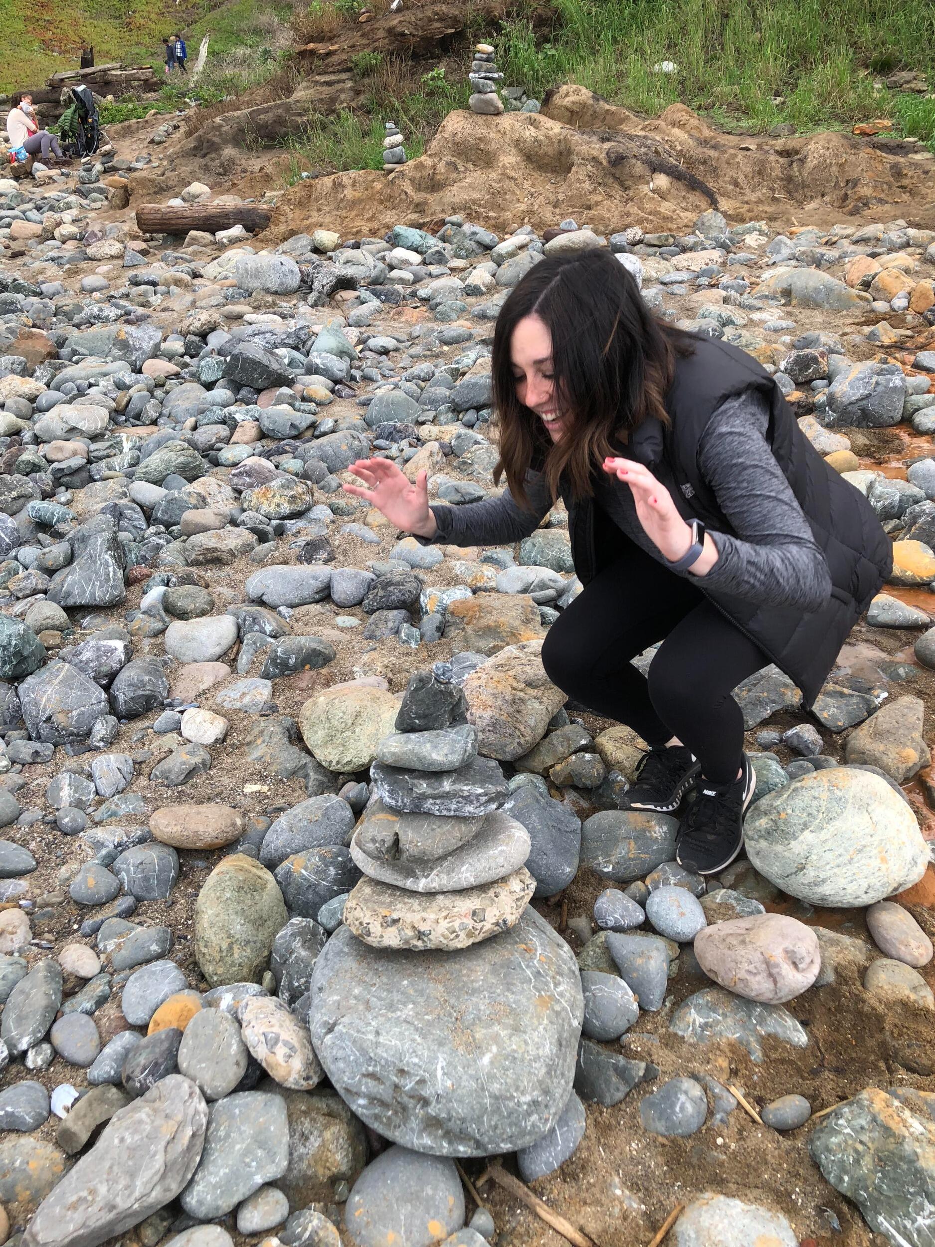 One of our first dates at Lands End in San Francisco.