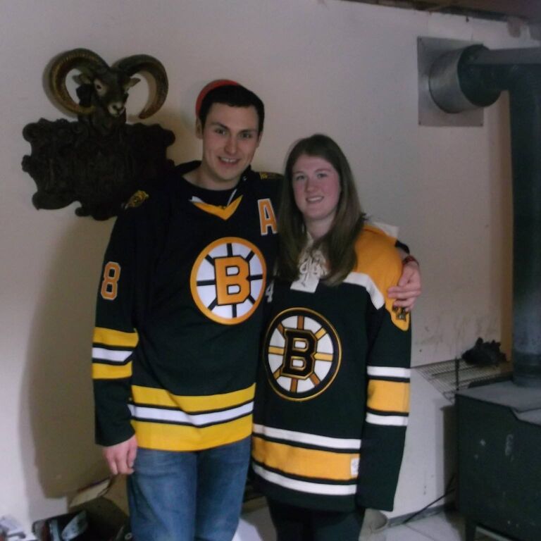 The day we first met and fell in love
