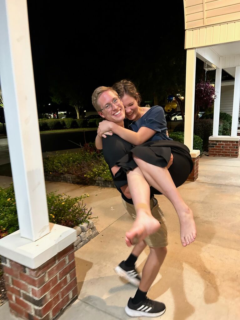 Warning... English Country Dancing barefoot on hardwood will give you blisters. But it's all okay if you have a boyfriend willing to carry you to your car! 