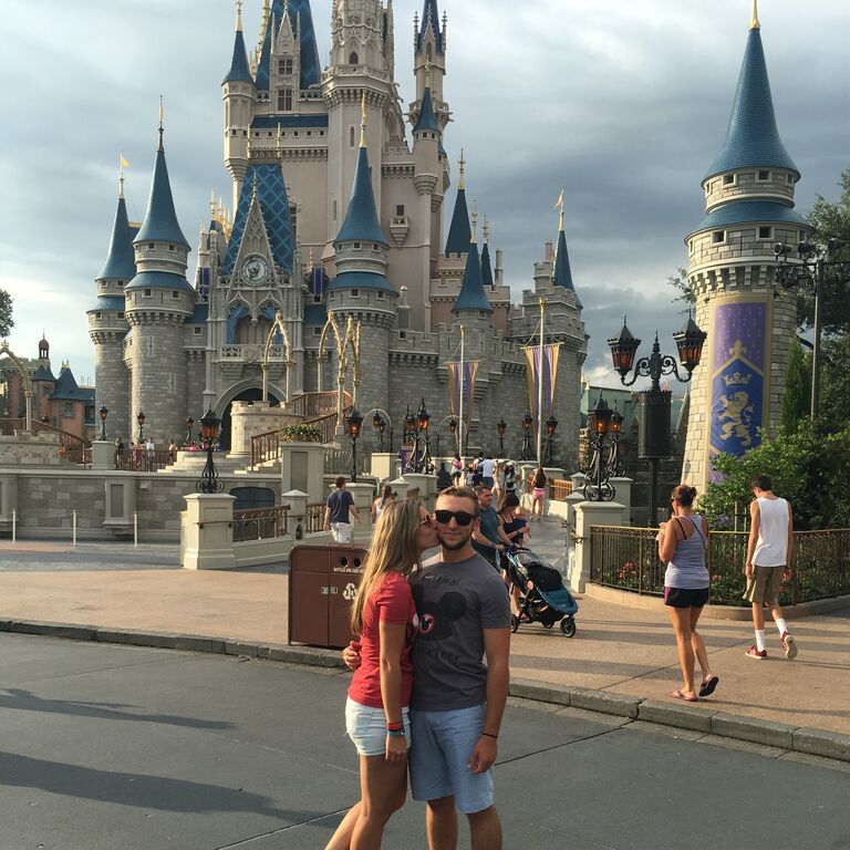 Our fist vacation with her family at the most magical place!