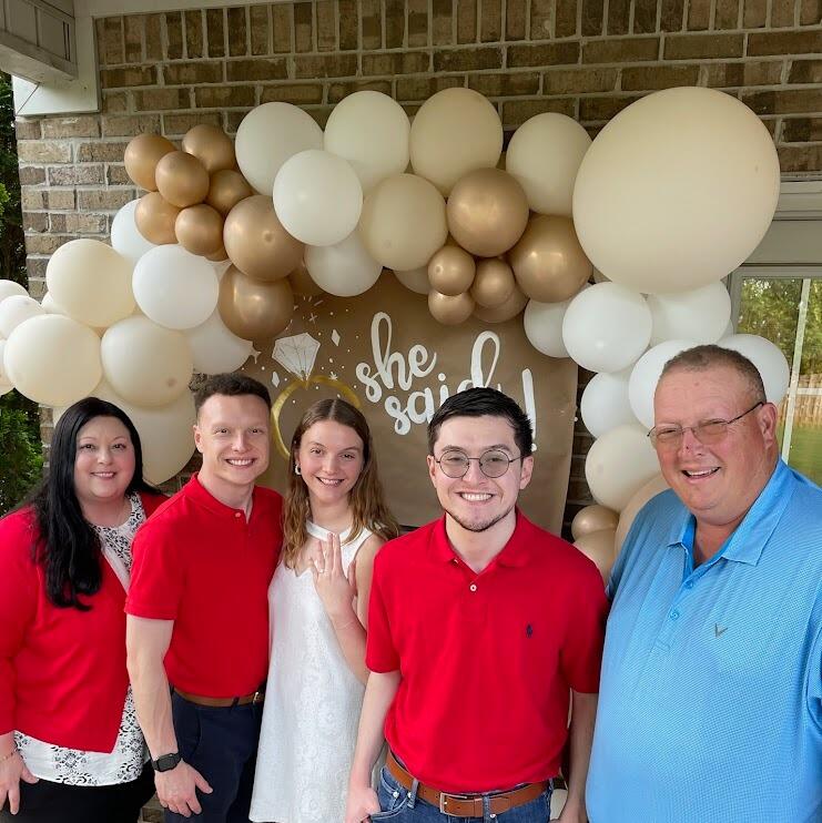 Nick's family manages to surprise him by driving down from KY to be at...