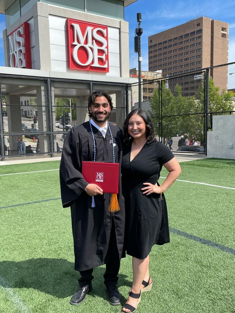 Nick graduated from MSOE!