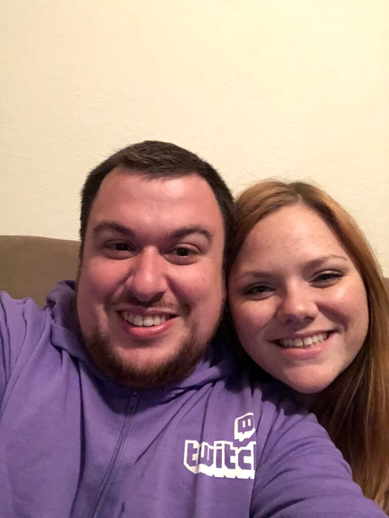 Our first picture together.