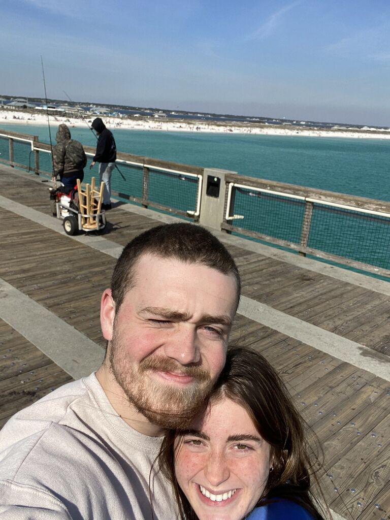 Walk on the pier.