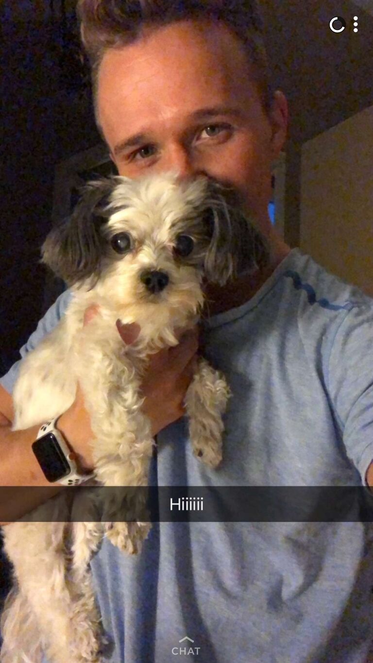 Snapchatting constantly while apart!