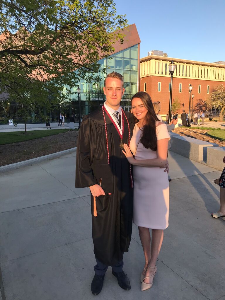 Jake's College Graduation from UMass Insenberg.