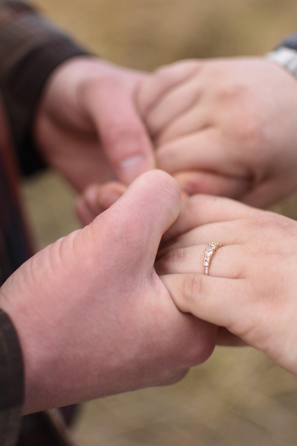 She said YES!