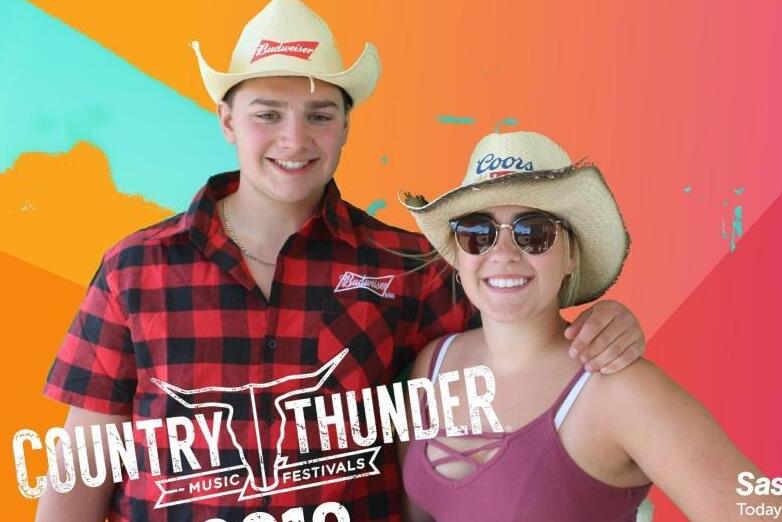Our first country thunder together!