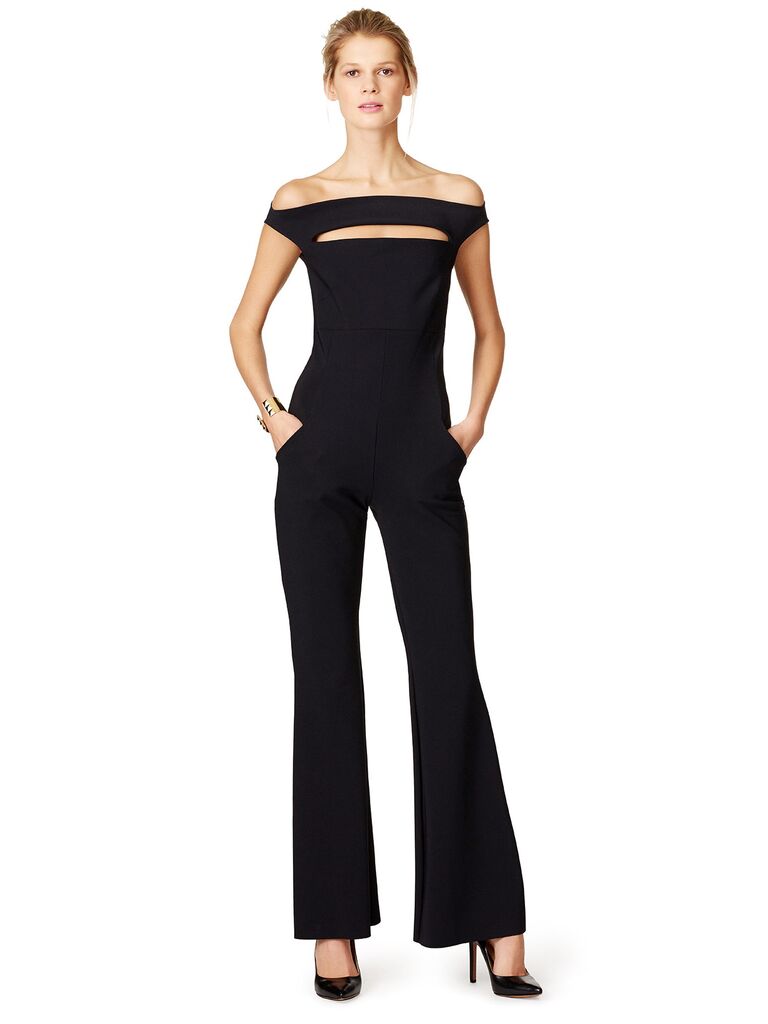 jumpsuit to black tie wedding