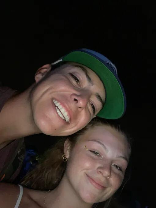Our first picture together. Taken at ACL music festival during the Griz show!