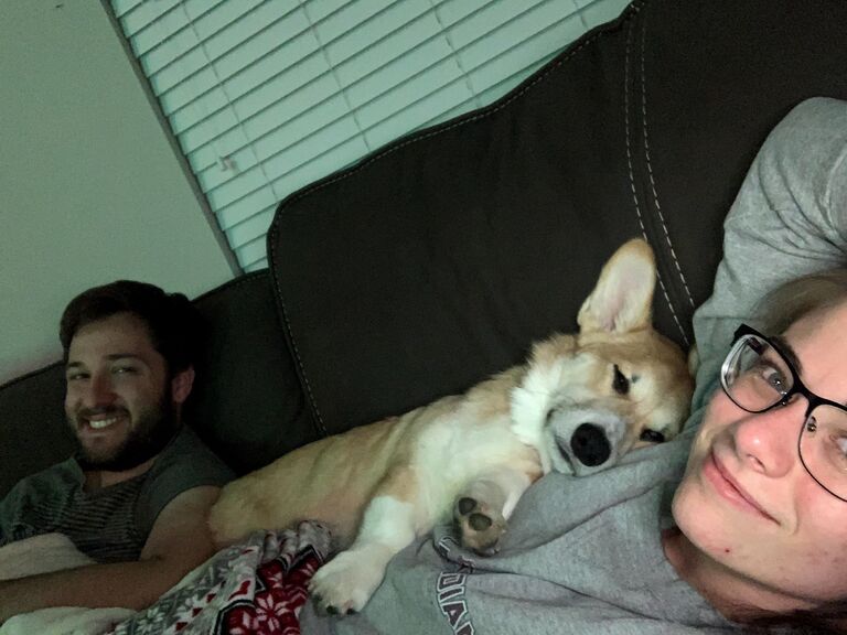 Appa joined the family in November 2020 -  Tyler claims Appa is his dog but that's still debatable.
