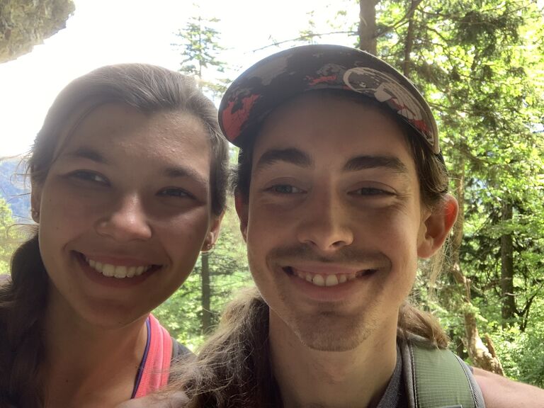 Chris and Isabelle's first trip together at  the Great Smoky Mountains National Park.