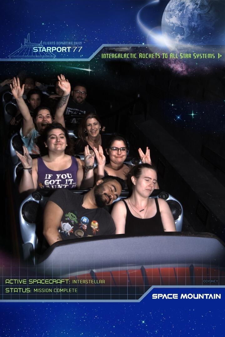 1st Trip to Disneyland! Ada convinced Simone to get an annual pass so they could go all the time...1 week later disney, and the rest of the world shut down. 
