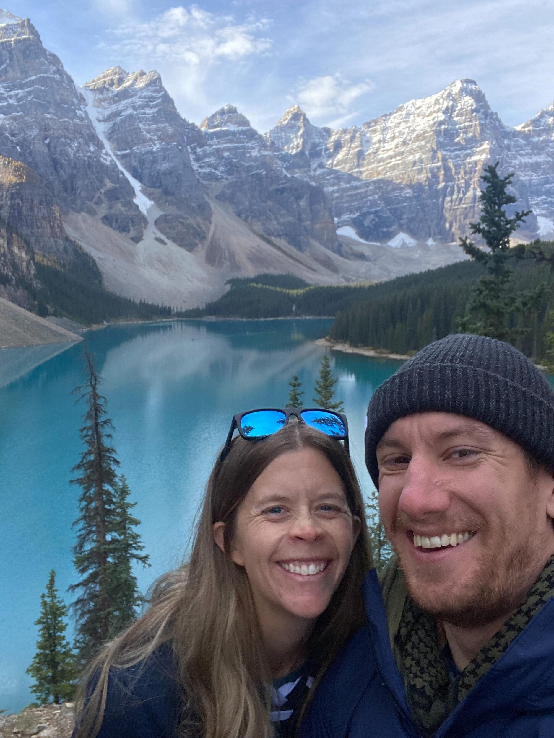 Banff and the bluest water ever