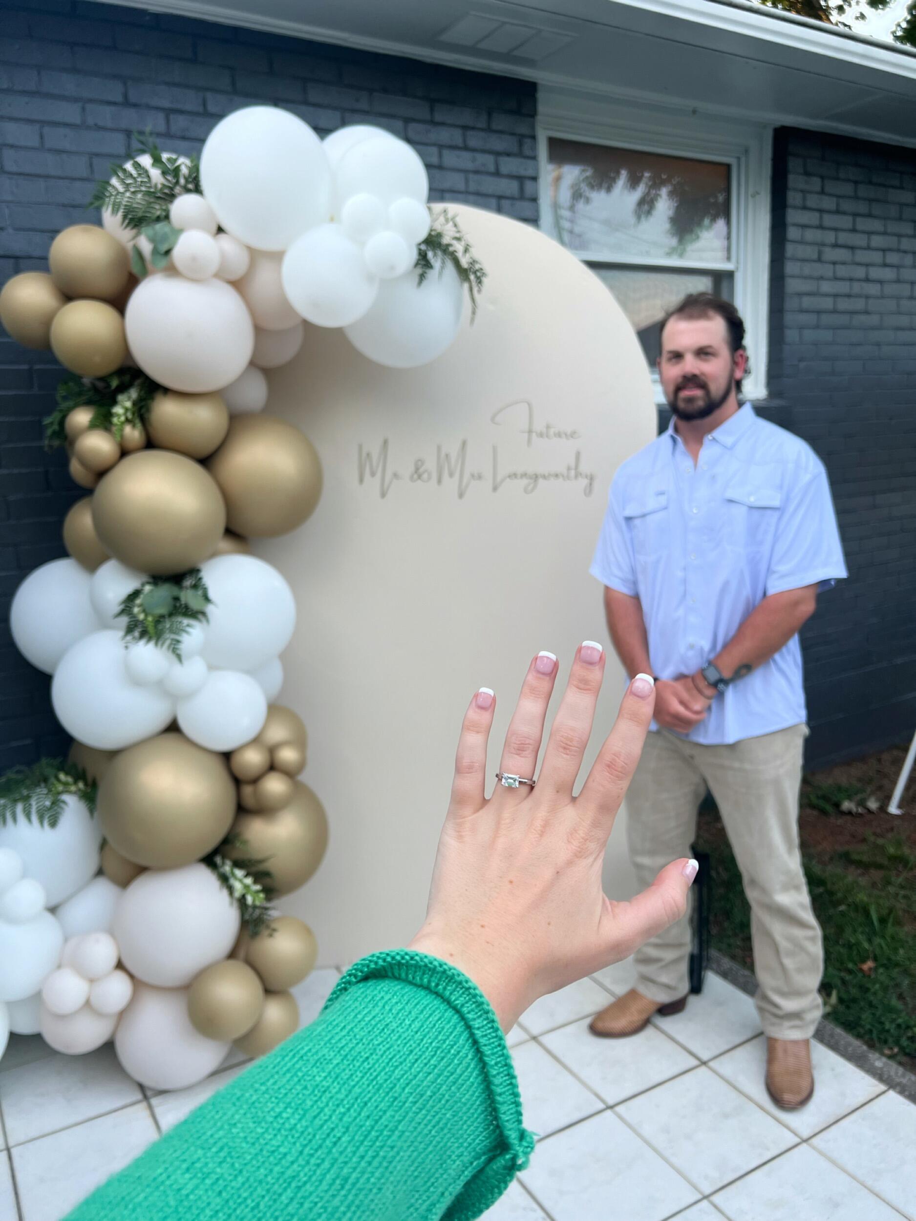 WE'RE ENGAGED!!!!!