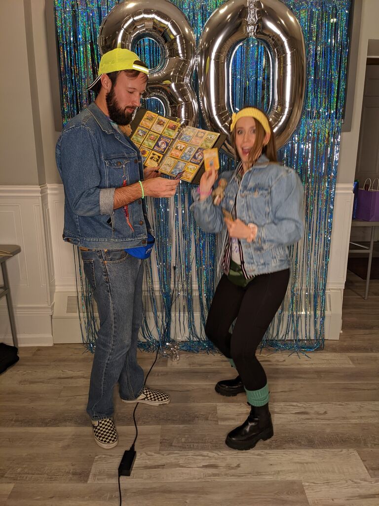Flashback to the 90s bday party