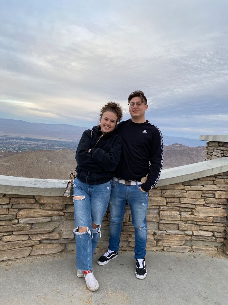 The following December, Nic moved to California!