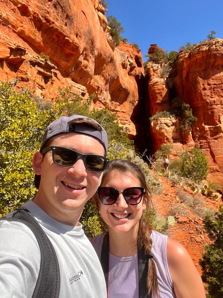 Kaylee and Stuart went to visit Michael and Jenna in Arizona with Stuart's mom Bev & his aunt Kathleen! 