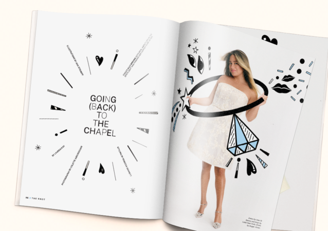 Ally Brooke feature in The Knot Magazine