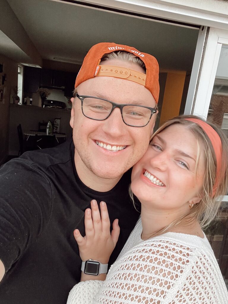 First apartment! Just a few blocks from Como Park and the fairgrounds, Kole and Olivia fell in love with exploring their new home.