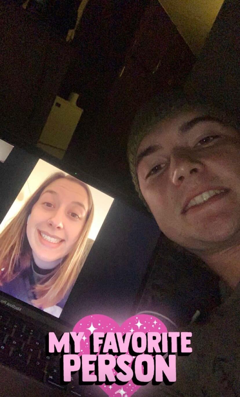 Our only photos together for 6 months were from FaceTime!