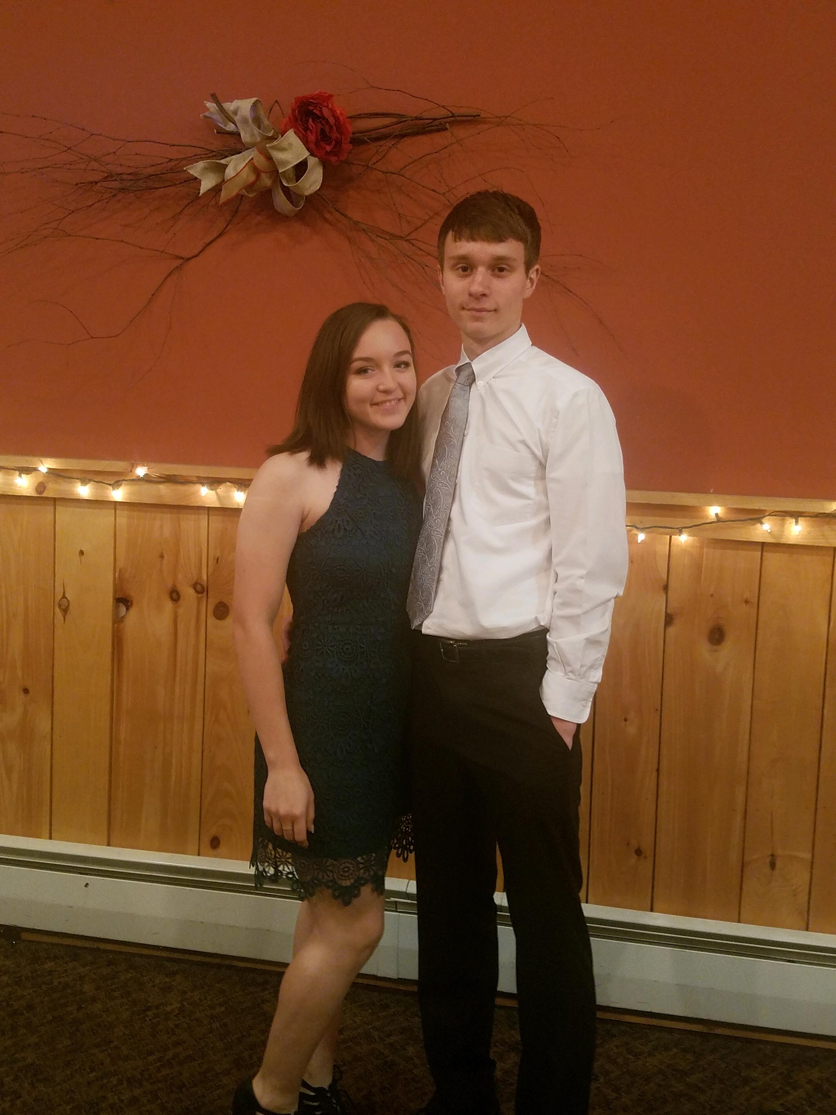 The first wedding we attended together