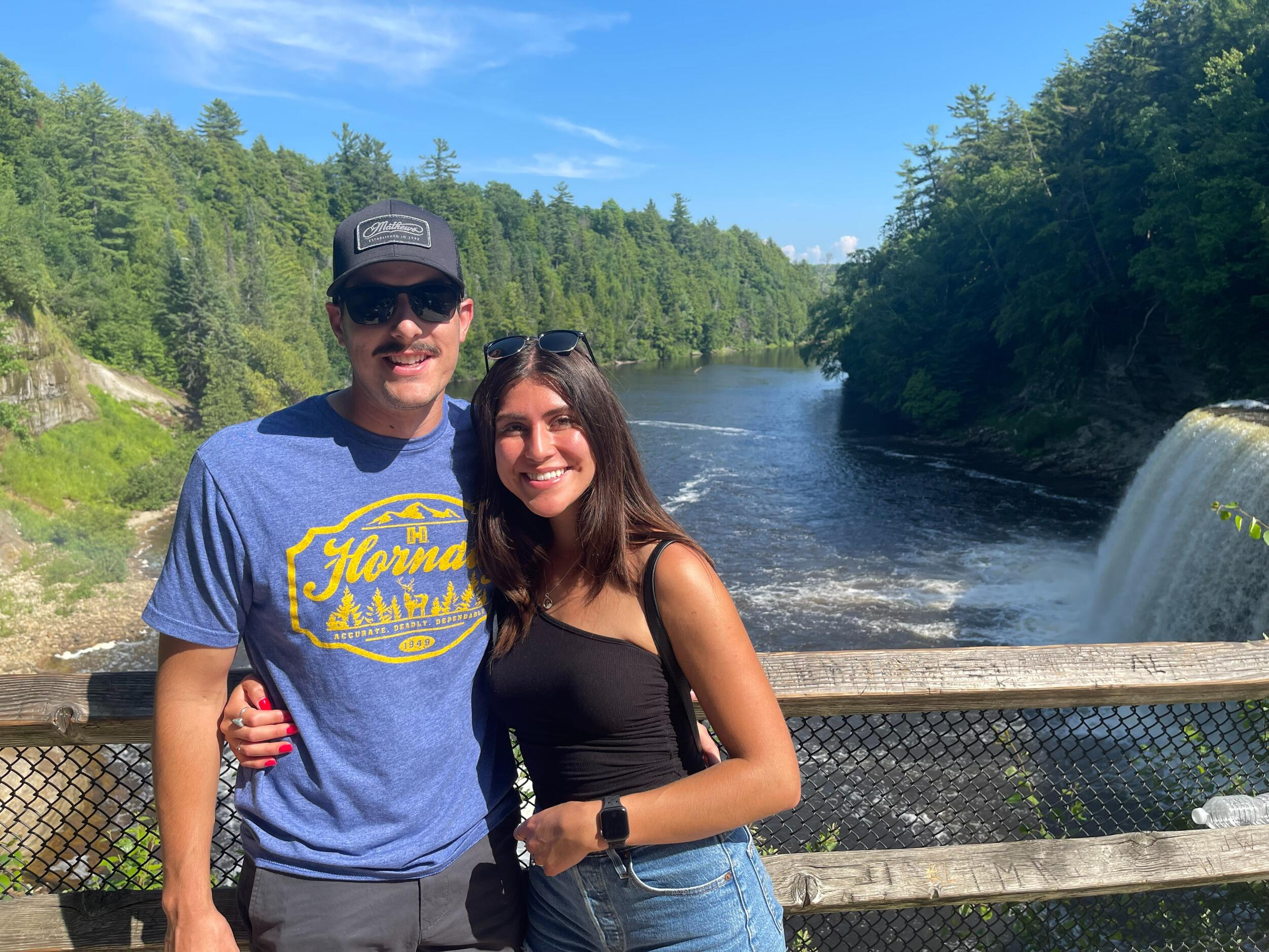 Our first vacation in Michigan where we saw a lot of beautiful waterfalls