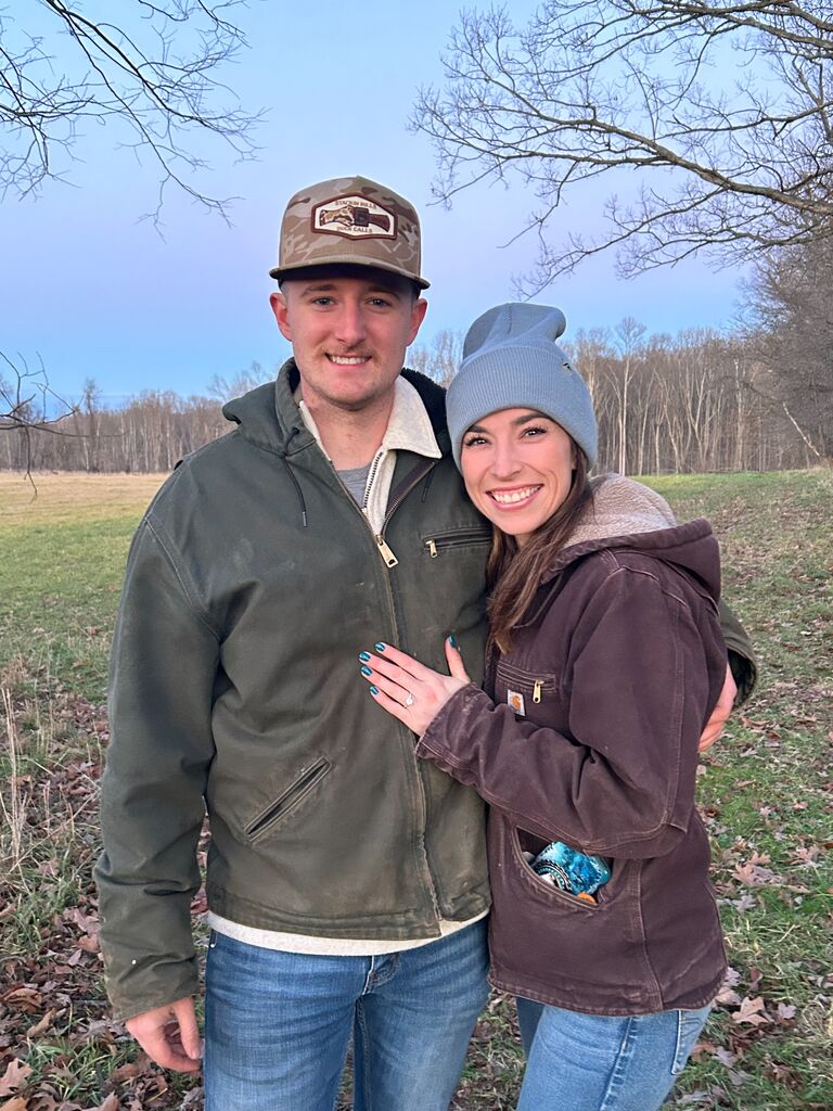 On January 11th, Elijah proposed at the farm in the same spot where we had our first date. 