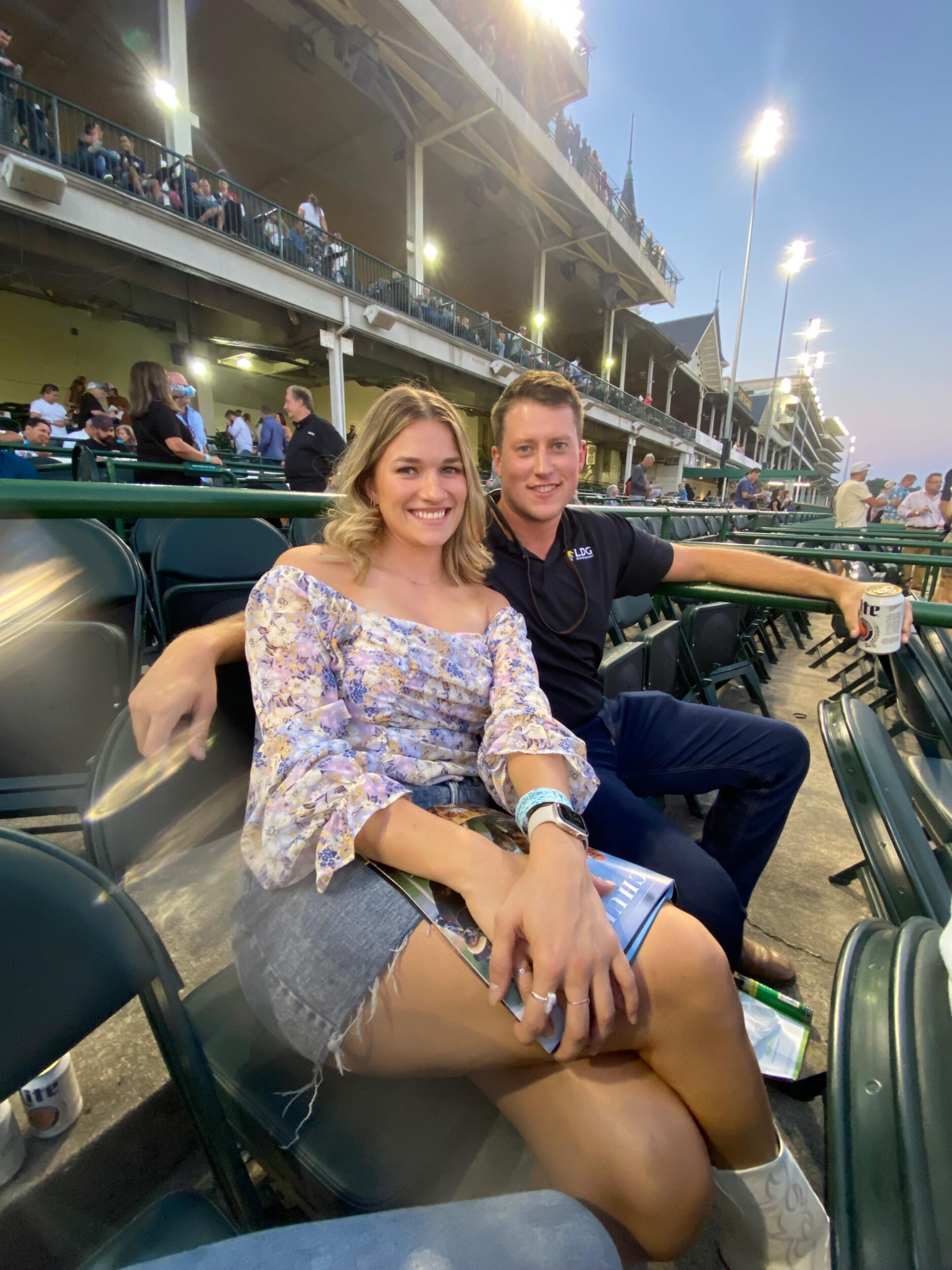 Our first of many events at the iconic Churchill Downs-  for Downs after Dark! 
